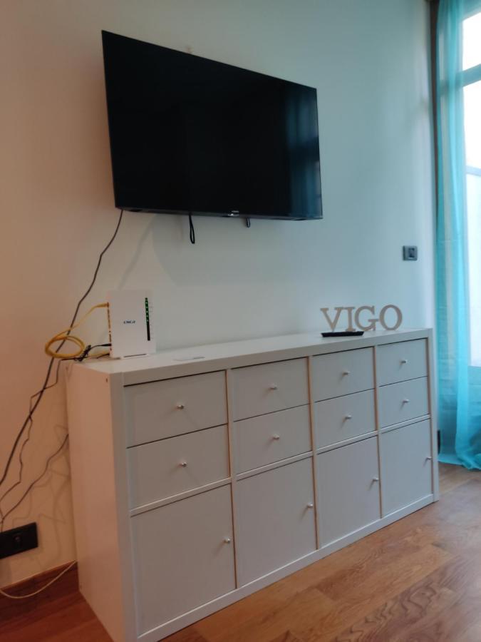 Pleno Centro, Terraza, Principe, 5 Min Casco Vello Y Estacion Ave Apartment Vigo Ngoại thất bức ảnh