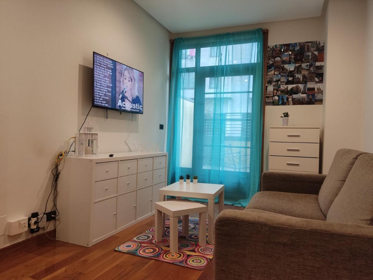 Pleno Centro, Terraza, Principe, 5 Min Casco Vello Y Estacion Ave Apartment Vigo Ngoại thất bức ảnh